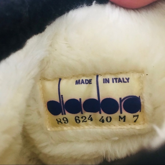 Vintage Diadora Suede Leather Boots NWOT size 7 - Picture 8 of 16